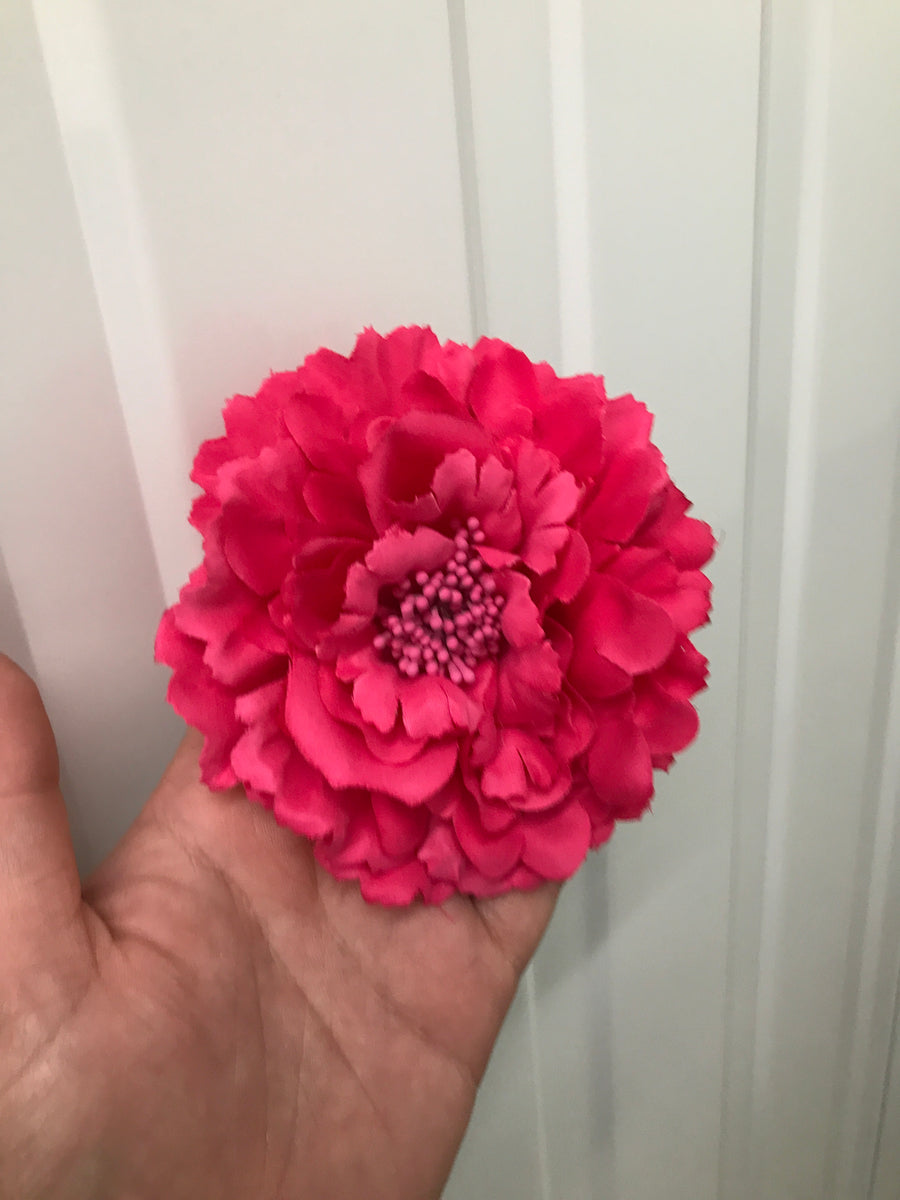 Large Berry Bliss Flat Crystal Hair Flower