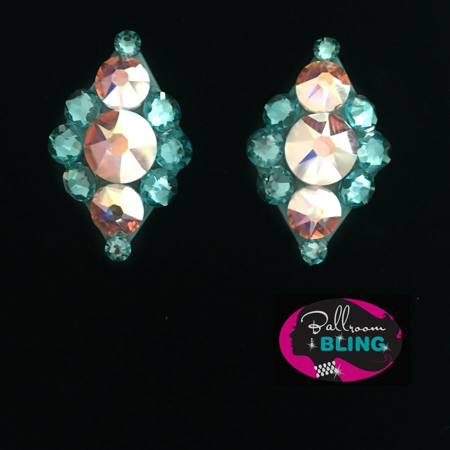 Diandra Earrings in Light Turquoise