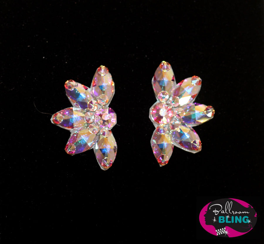 Mollie Statement Earrings In Crystal AB