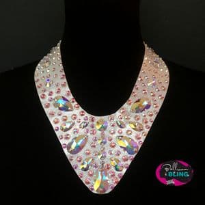 Antoinette Silver Crystal AB Necklace