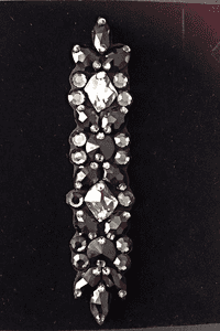 Black Diamond Hair Piece