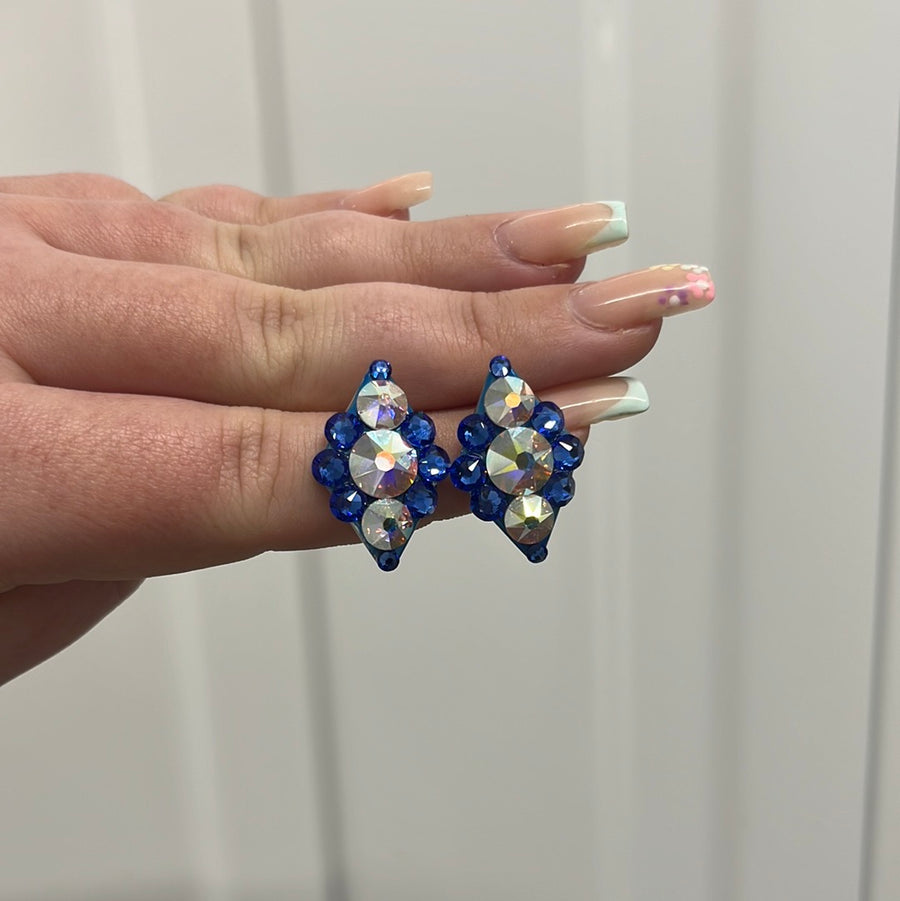 Diandra Earrings in Sapphire