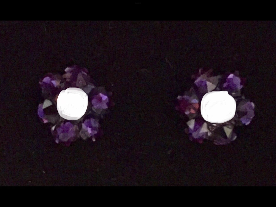 Volcano Juvenile Flower Earrings