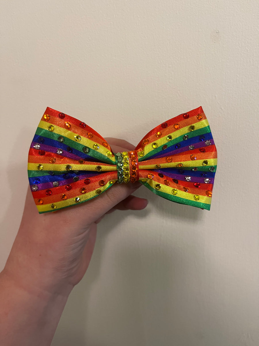 Rainbow Structured Bow tie
