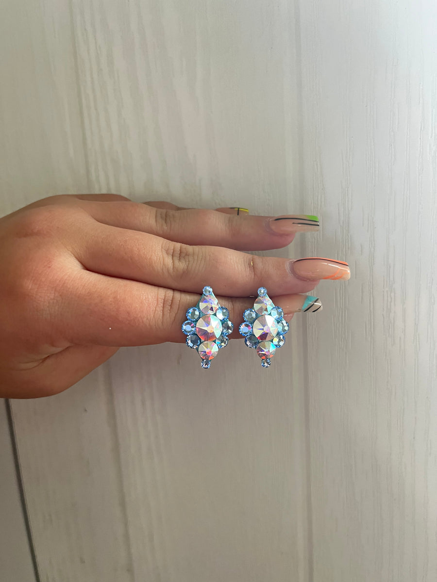 Diandra Earrings in Light Sapphire